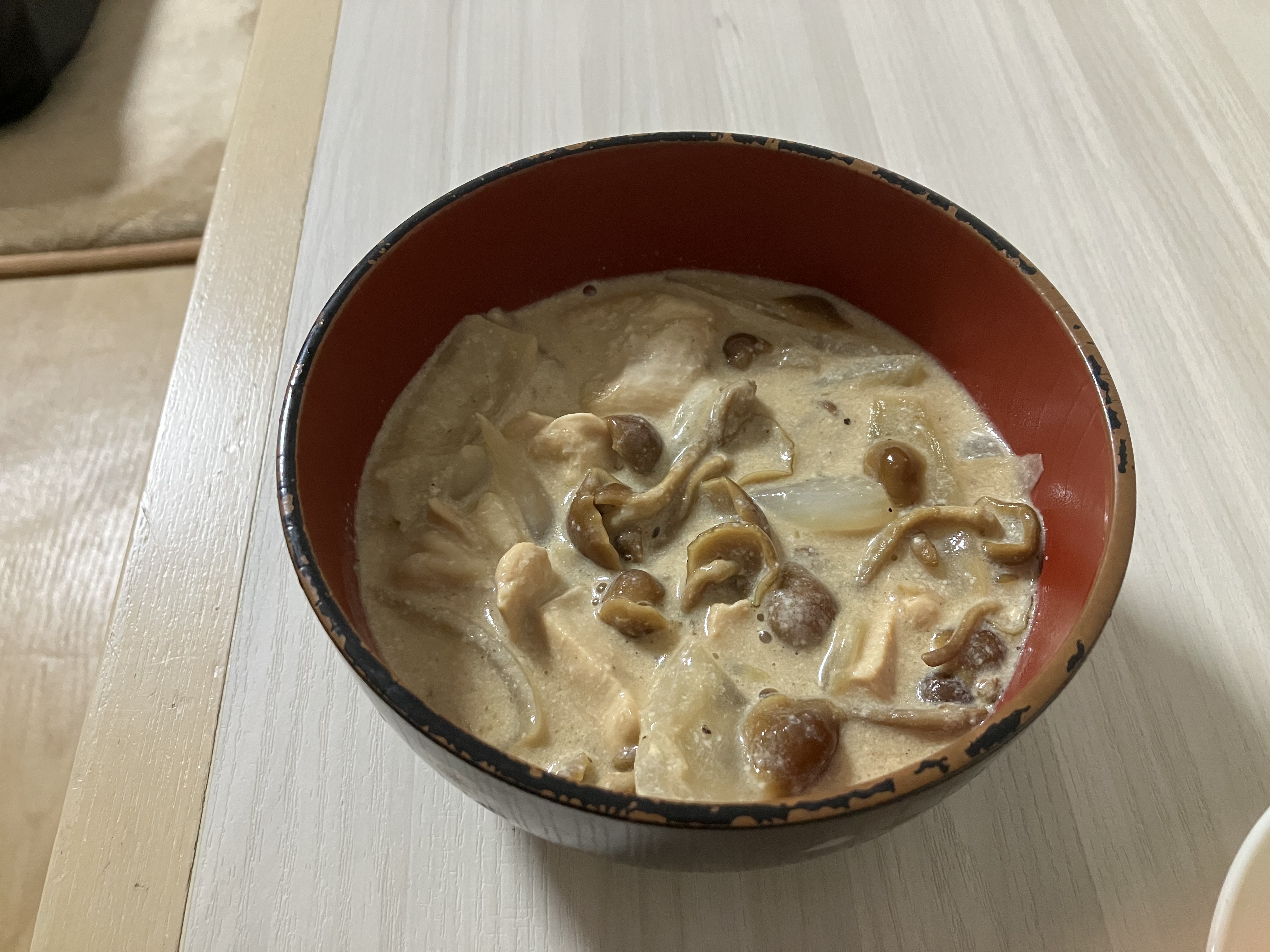 きのこシチュー的なもの