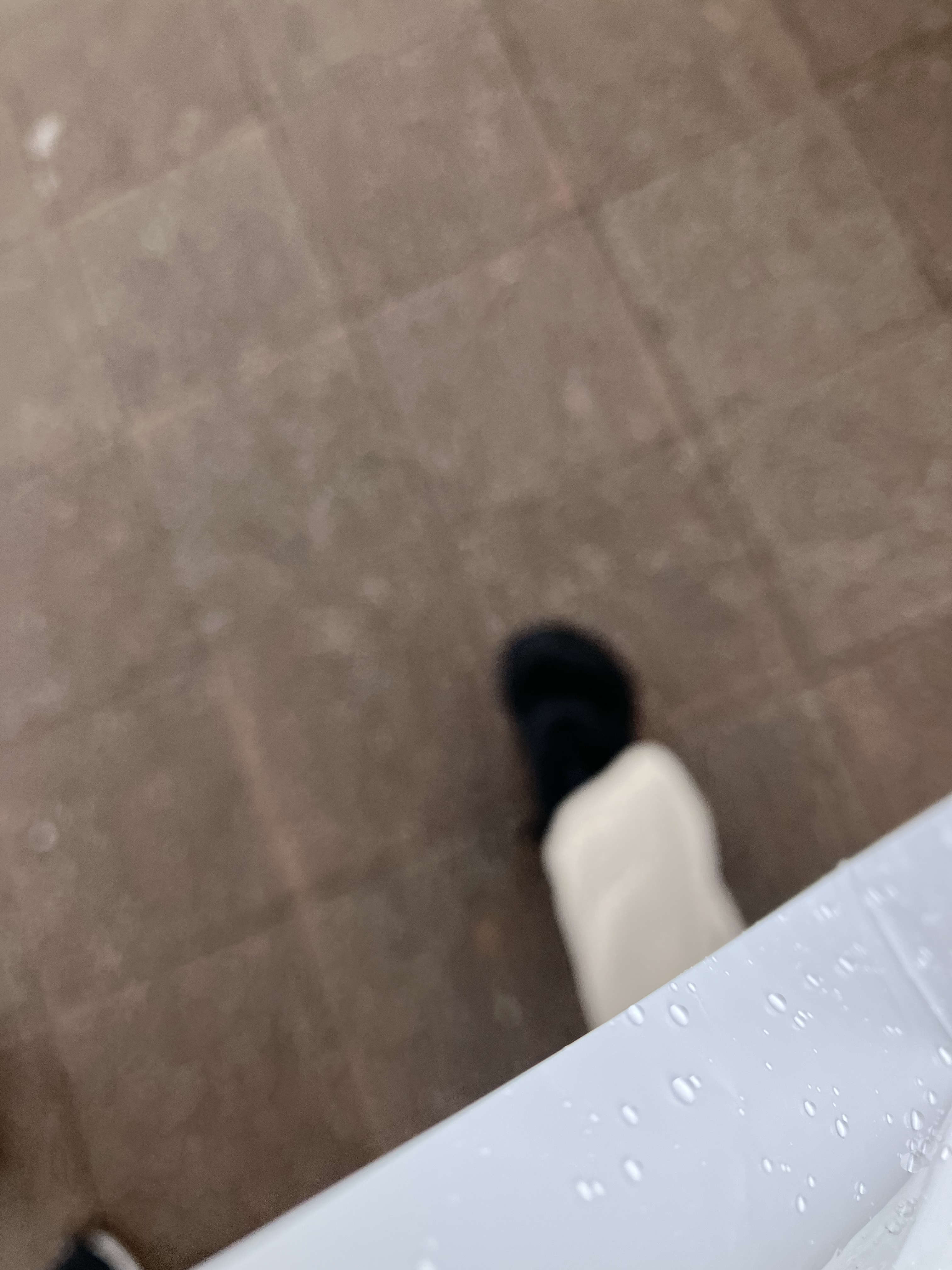 間違って撮った足元