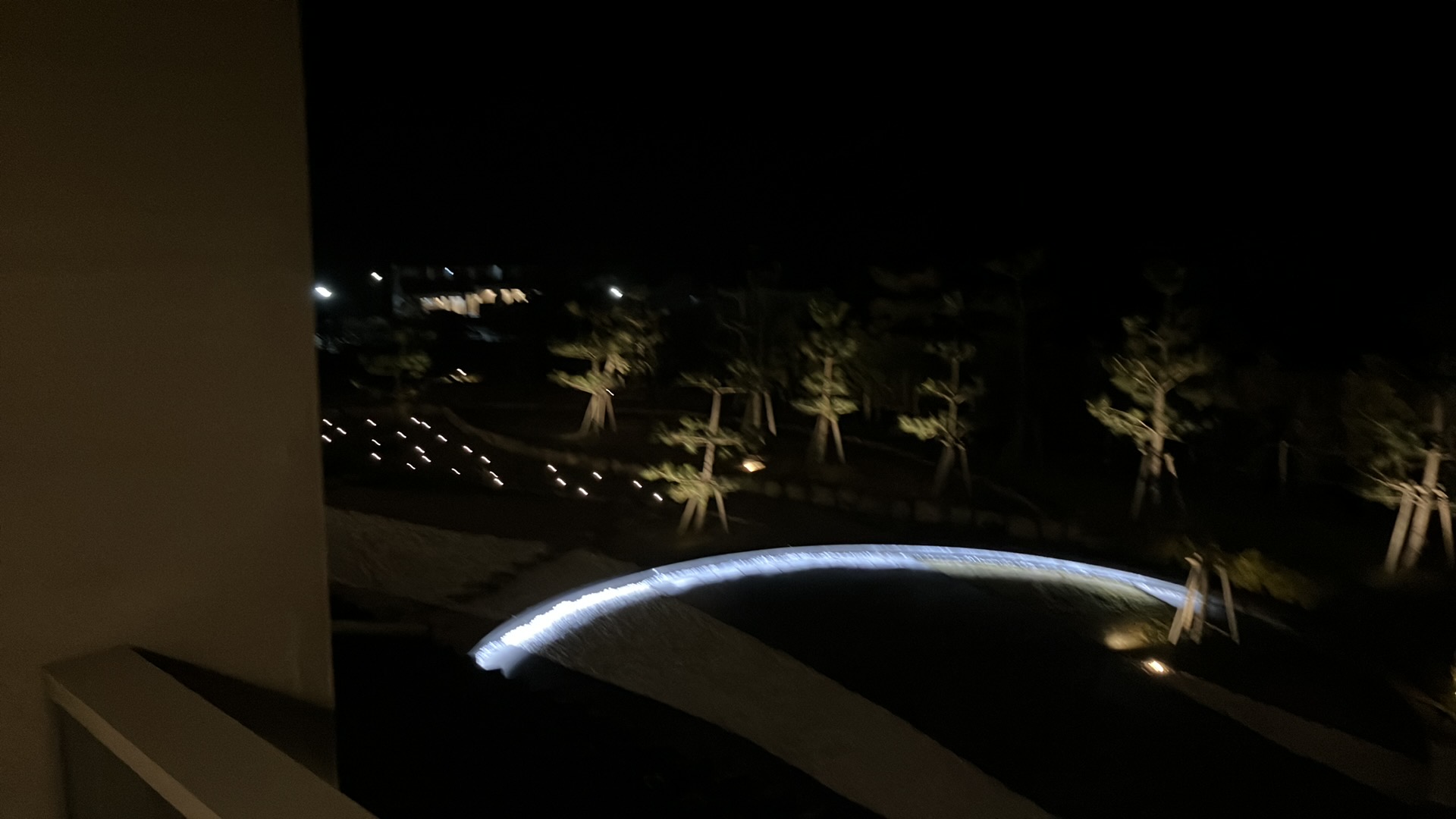 部屋から撮った写真